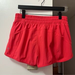 Lululemon Women's Red coral Athletic Shorts